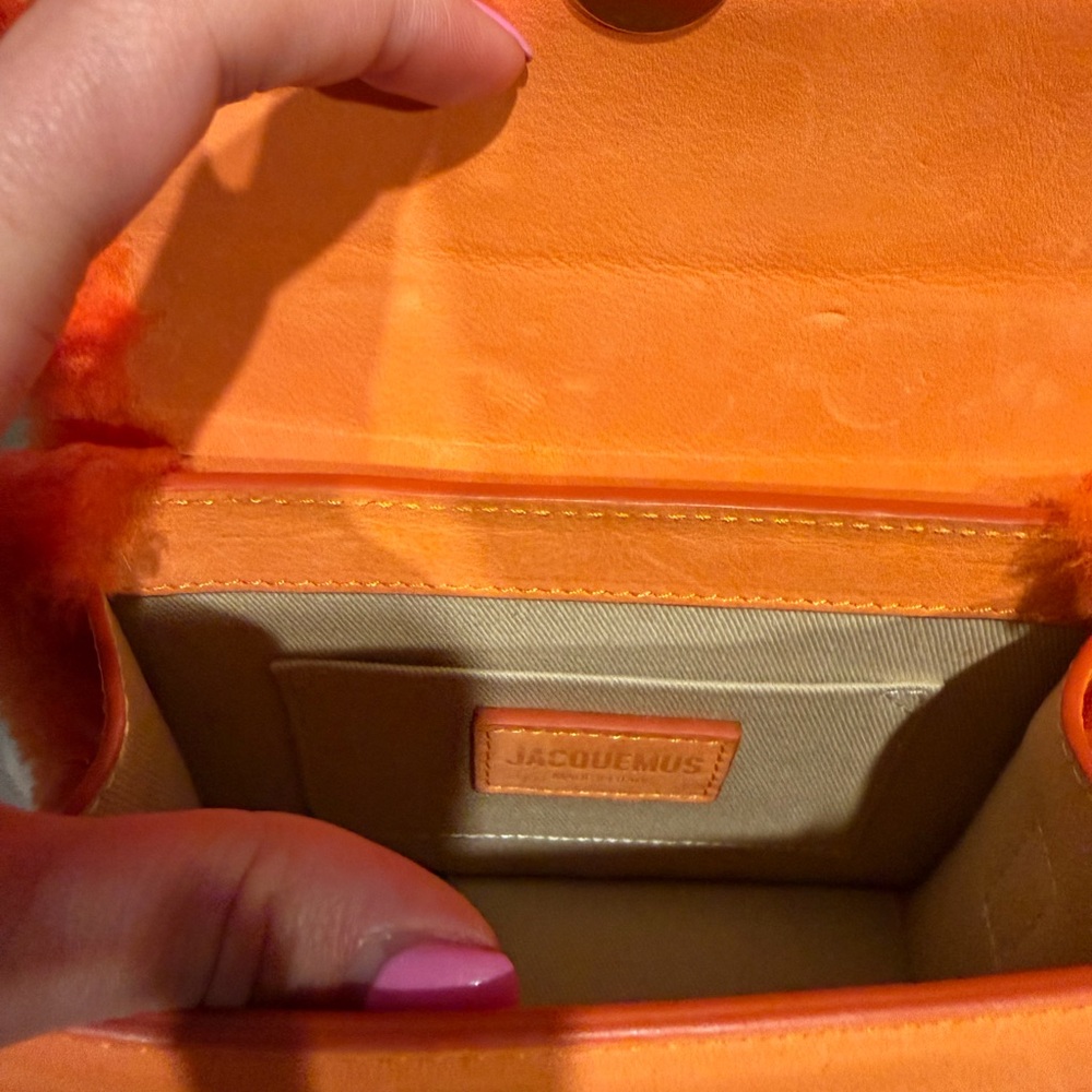Jacquemus Vibrant Orange Mini Bag - Picture 3 of 3